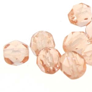 Firepolish 6mm: FP6-7011 - Rose - 25 pieces