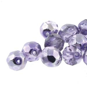 Firepolish 6mm: FP6-97329 - Mirrored Violet - 25 pieces