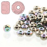 FPMS2300030-NIAB - 2x3mm Faceted Micro Spacers - Nickel Plate AB - 25 Pieces