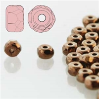 FPMS2323980-14415 - 2x3mm Faceted Micro Spacers - Dark Bronze - 25 Pieces