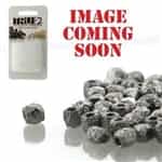 FPR0200030-27480-R - Fire Polish True 2mm Beads -  Etched Full Chrome - Approx 2 Grams - 200 Beads Factory Pack