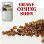 FPR0210060-15695-R - Fire Polish True 2mm Beads -  Topaz/BRZ PICASSO-Approx 2 Grams - 200 Beads Factory Pack