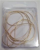 'French' Wire Gold Plated Medium - 42 Inches