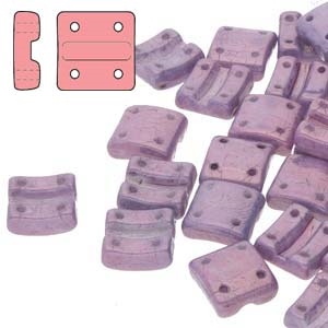 FXRV8703000-15726 - Fixer Beads with Vertical Holes - Chalk Vega - 10 Count