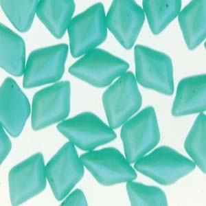 GD6402010-24513 - Matubo Mini GemDuo Beads - 6x4mm - Tropical Mint - 25 Count