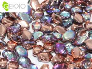 GEKKO-00030-98533 - Gekko 3 x 5 mm Crystal Copper Rainbow - 25 Count