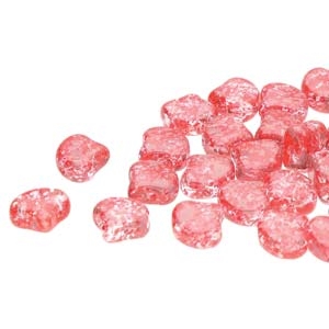 Ginko : GNK8700030-24401 - Confetti Splash Red Pink - 25 Beads