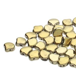 Ginko : GNK8700030-26440 - Polished Brass - 25 Beads