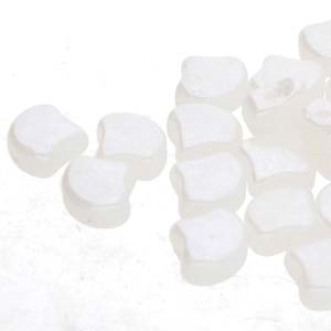 Ginko : GNK7801000-14400 - White Opal White Luster - 25 Beads