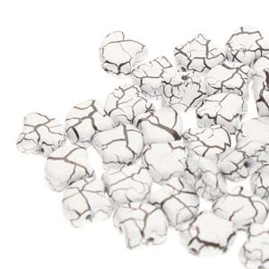 Ginko : GNK7802010-24601 - Ionic White/Jet - 25 Beads