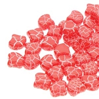 Ginko : GNK7802010-24610 - Ionic Red/White - 25 Beads