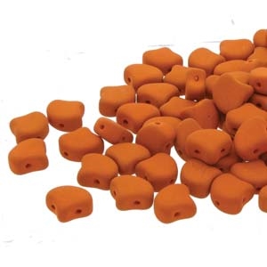 Ginko : GNK7802010-29525 - Matte Velvet Carrot - 25 Beads
