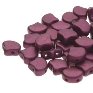 Ginko : GNK7802010-29721 - Chatoyant Shimmer Burgundy - 25 Beads