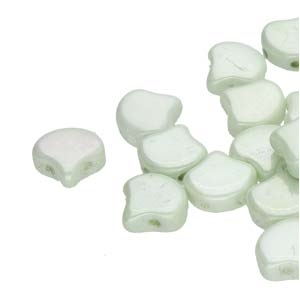 Ginko : GNK8703000-14457 - Chalk Green Luster - 25 Beads