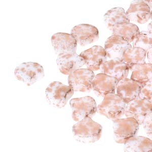 Ginko : GNK8703000-94412 - Chalk Copper Splash - 25 Beads