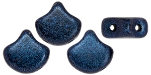 Ginko : GNK8723980-79032 - Metallic Suede Dark Blue - 25 Beads