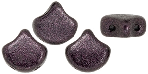 Ginko : GNK8723980-79083 - Metallic Suede Dark Plum - 25 Beads