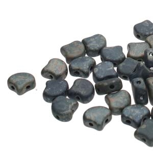 Ginko : GNK8723980-83500 - Matte Jet Rembrandt - 25 Beads