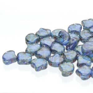 Ginko : GNK78-30060-86800 - Sapphire Picasso - 25 Beads
