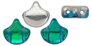 Ginko : GNK87-60020-27002 Backlit Aquamarine - 25 Beads