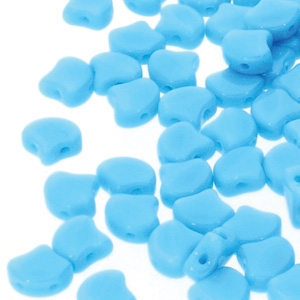Ginko : GNK8763030 - Opaque Blue Turquoise - 25 Beads
