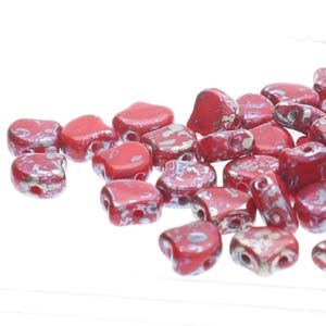 Ginko : GNK8793200-43500 - Opaque Red Rembrandt - 25 Beads