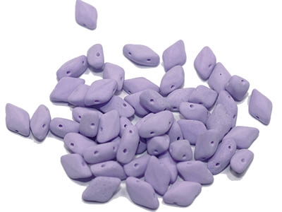 GemDuo-02010-92945 - GemDuo 2-Hole Beads - 5x8mm - Bondeli Matte Purple (8 Grams - Approx. 55 pcs)
