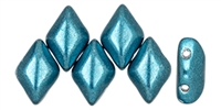 GemDuo-06B10 - GemDuo 2-Hole Beads - 5x8mm - Saturated Metallic Quetzal Green (8 Grams - Approx. 55 pcs)