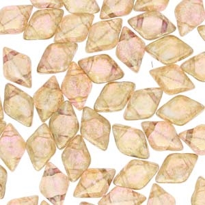 GemDuo-65594 - GemDuo 2-Hole Beads - 5x8mm - Crystal Gleam Lila Glaze (8 Grams - Approx. 55 pcs)