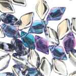 GemDuo-BL3001 - GemDuo 2-Hole Beads - 5x8mm - Backlit Violet Ice (8 Grams - Approx. 55 pcs)