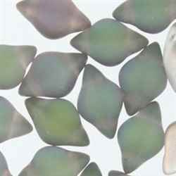 [ 6-1-F-2 ] GemDuo-M26671 - GemDuo 2-Hole Beads - 5x8mm - Matte Backlit Petroleum (8 Grams - Approx. 55 pcs)