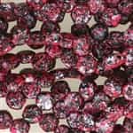 Czech 2-Hole 6mm Honeycomb Beads - HC-23980-45708 - Tweedy Pink - 25 Count