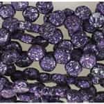 Czech 2-Hole 6mm Honeycomb Beads - HC-23980-45710 - Tweedy Violet - 25 Count