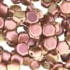 Czech 2-Hole 6mm Honeycomb Beads - HC-94100 - Motley Copper - 25 Count