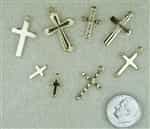 Hamilton Gold Plated Cross Charm Sampler Set