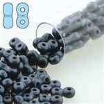 INF36-25042 - Infinity Beads 3x6mm - Pastel Montana Blue - 8 Gram Tube (approx 100 pcs)