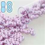 INF48-25011 - Infinity Beads 4x8mm - Pastel Light Rose - 7.5 Gram Tube (approx 90 pcs)