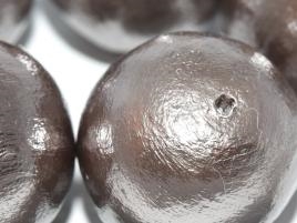 J689-20 - 20mm Bronze Cotton Pearl Bead - 1 Pearl