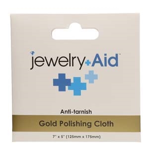 Jewelry + Aid Anti-Tarnish Gold Polishing Cloth