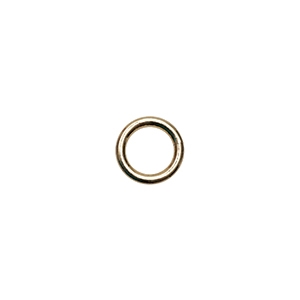 6mm Round  18 Gauge Jump Rings - Copper  Plated - 1 Gross(144) per Bag