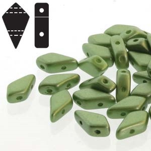 Czech Kite Beads : 9x5mm - KT9525034 - Pastel Olivine - 25 Count