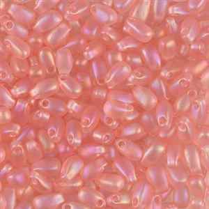 [ 3-1-B-T ] Miyuki Long Drop 3x5.5mm - LDP-2133F - MA T Dark Pink - 10 Grams