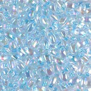 [ 3-1-B-T ] Miyuki Long Drop 3x5.5mm - LDP-269 - ICL Glacier Blue - 10 Grams
