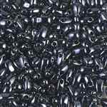 Miyuki Long Drop 3x5.5mm - LDP-451 - M Hematite - 10 Grams