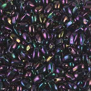 [ 3-1-B-T ] Miyuki Long Drop 3x5.5mm - LDP-454 - MR Purple - 10 Grams