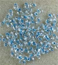 Miyuki Magatama 4x7mm 8.5 grams LMA1529 Sparkle Sky Blue Lined Crystal