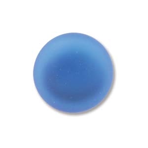 Lunasoft Cabochon - 14mm Round - Blueberry - Sold Individually