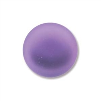 [ 2-1-B-5 ] Lunasoft Cabochon - 14mm Round - Lavender - Sold Individually