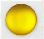 Lunasoft Cabochon - 18mm Round - Matte Lemon - Sold Individually