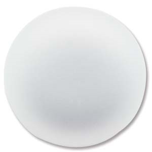 Lunasoft Cabochon - 24mm Round - Pearl - Sold Individually